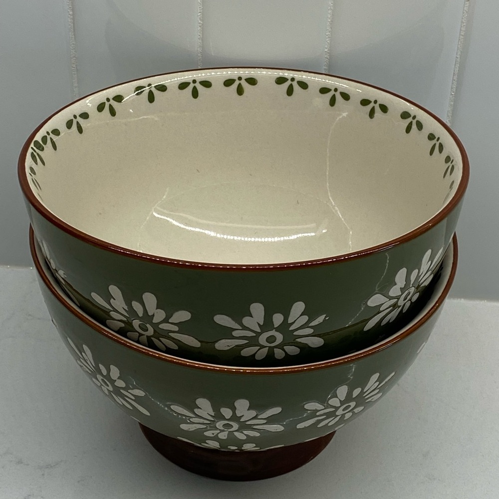 Ciroa Artisan Stoneware Bowl Set (2)